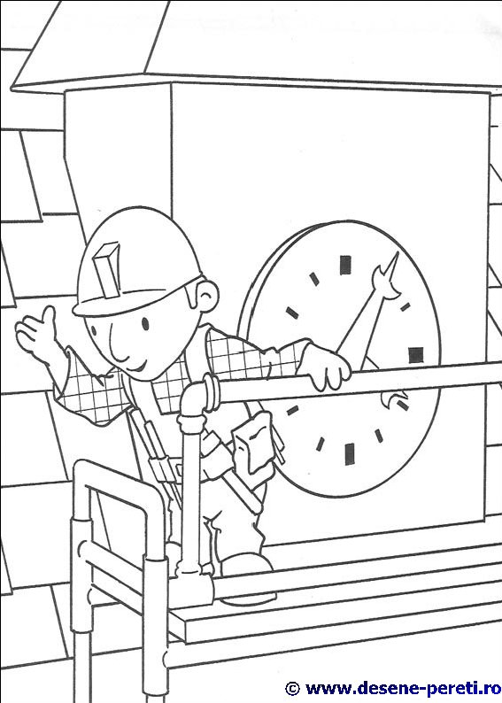 bob constructorul desene colorat